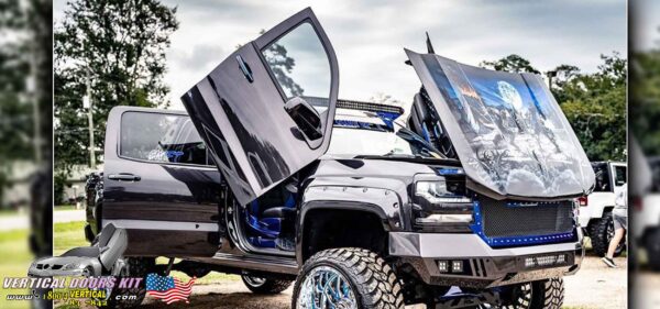 Chevrolet Silverado 2014-2018 Lambo Vertical Doors Kit