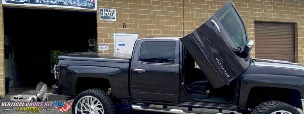 Chevrolet Silverado 2014-2018 Lambo Vertical Doors Kit - Image 3