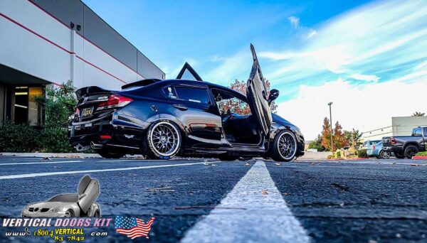 Honda Civic 2012-2015 4DR Lambo Vertical Doors Kit - VDCHC114DR