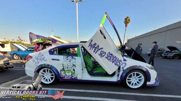 Honda Civic 2012-2015 4DR Lambo Vertical Doors Kit - VDCHC114DR - Image 3