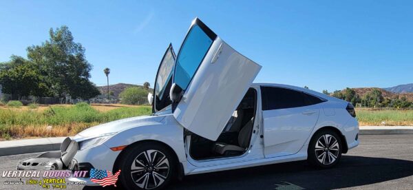Honda Civic 2016-2021 2DR-4DR Lambo Vertical Doors Kit - VDCHC164DR - Image 9