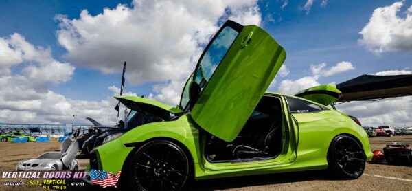 Honda Civic 2016-2021 2DR-4DR Lambo Vertical Doors Kit - VDCHC164DR - Image 6