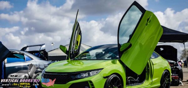 Honda Civic 2016-2021 2DR-4DR Lambo Vertical Doors Kit - VDCHC164DR - Image 4