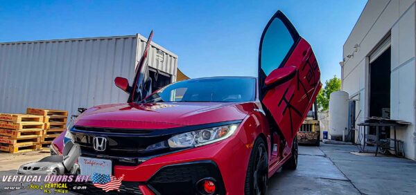Honda Civic 2016-2021 2DR-4DR Lambo Vertical Doors Kit - VDCHC164DR - Image 14