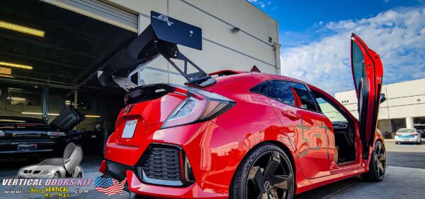 Honda Civic 2016-2021 2DR-4DR Lambo Vertical Doors Kit - VDCHC164DR - Image 13